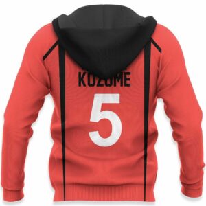 Nekoma Kenma Kozume Hoodie Uniform Num 5 Haikyuu Anime Shirt 12