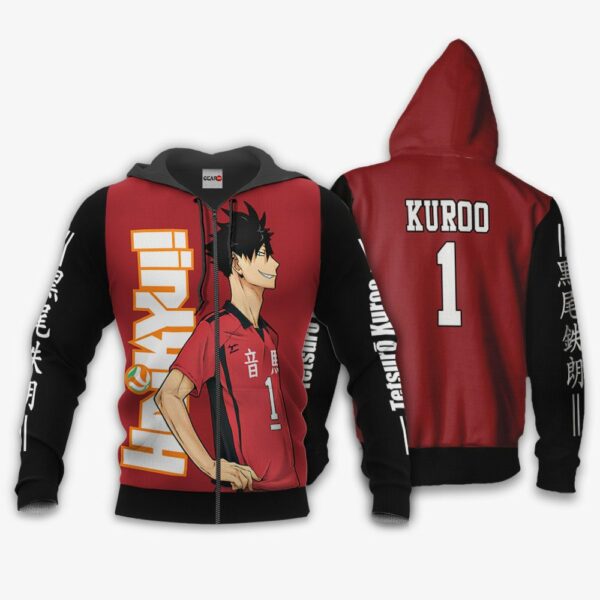 Nekoma Tetsuro Kuroo Hoodie Haikyuu Anime Merch Clothes 1