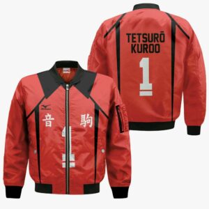 Nekoma Tetsuro Kuroo Hoodie Number 1 Uniform Haikyuu Anime Shirts 11