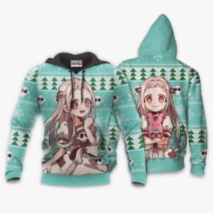 Nene Yashiro Ugly Christmas Sweater Custom Anime Toilet-bound Hanako-kun XS12 7