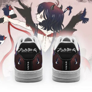 Nero Shoes Black Bull Knight Black Clover Anime Sneakers 5