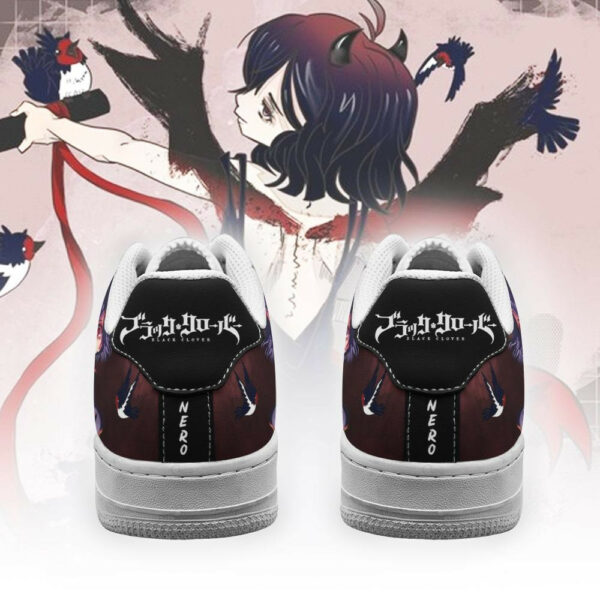 Nero Shoes Black Bull Knight Black Clover Anime Sneakers 3