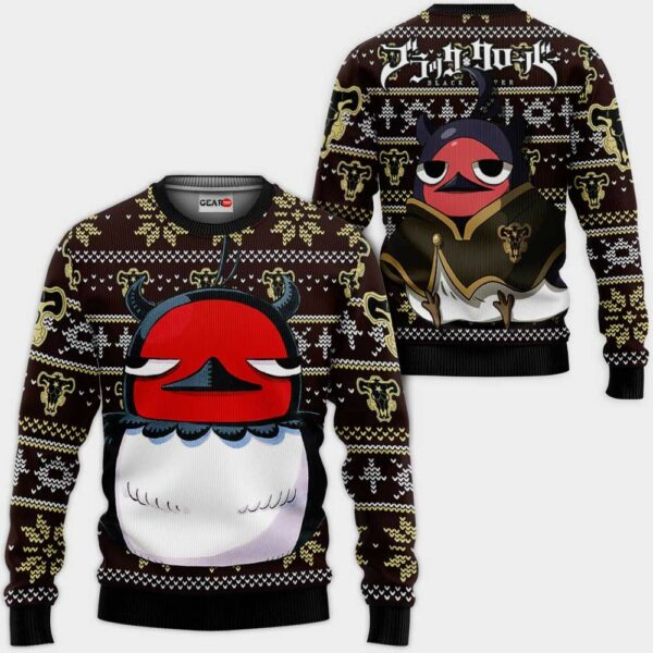 Nero Ugly Christmas Sweater Custom Anime Black Clover XS12 1