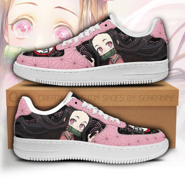 Nezuko Air Shoes Custom Demon Slayer Anime Sneakers 1