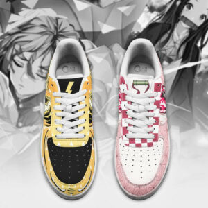 Nezuko and Zenitsu Air Shoes Anime Custom Skills Demon Slayer Sneakers 6