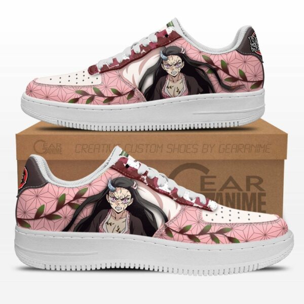 Nezuko Demon Form Air Shoes Custom Demon Slayer Anime Sneakers 1