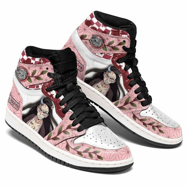 Nezuko Demon Form Shoes Custom Demon Slayer Anime Sneakers 3