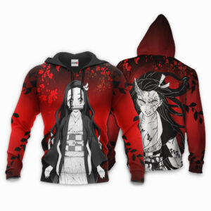 Nezuko Hoodie Custom Kimetsu Anime Merch Clothes Japan Art 8