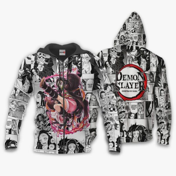 Nezuko Hoodie Kimetsu Kimetsu No Yaiba Anime Shirts 2