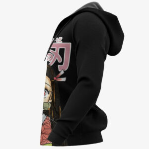 Nezuko Kamado Hoodie Custom Kimetsu Anime Merch Clothes 11