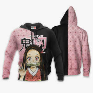 Nezuko Kamado Hoodie Custom Kimetsu Anime Merch Clothes 8