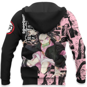 Nezuko Kamado Hoodie Custom Kimetsu Anime Merch Clothes Manga Style 10