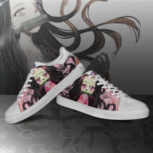 Nezuko Skate Shoes Custom Demon Slayer Anime Sneakers 6