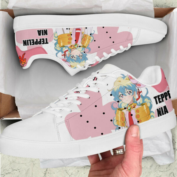 Nia Teppelin Skate Shoes Custom Gurren Lagann Anime Sneakers 2