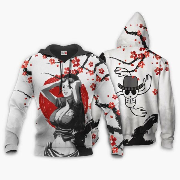 Nico Robin Hoodie Custom Japan Style One Piece Anime Shirt 2