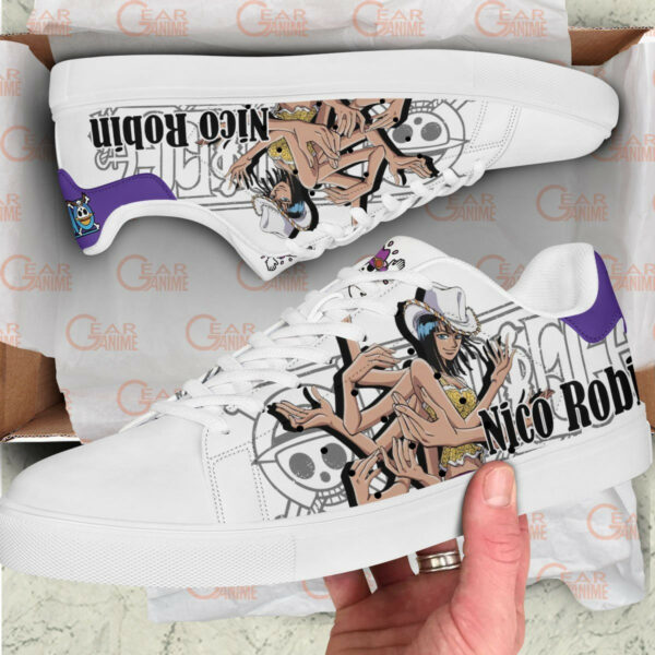 Nico Robin Skate Shoes Custom Anime OP Shoes 2