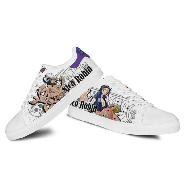 Nico Robin Skate Shoes Custom Anime OP Shoes 3