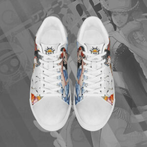 Nico Robin Skate Shoes One Piece Custom Anime Sneakers 7