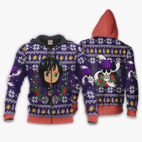 Nico Robin Ugly Christmas Sweater One Piece Anime Xmas 2