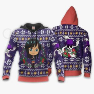 Nico Robin Ugly Christmas Sweater One Piece Anime Xmas 7