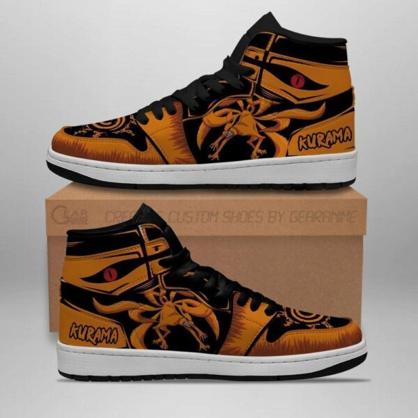 Nine-tailed Kurama Shoes Custom Naruto Anime Sneakers 2