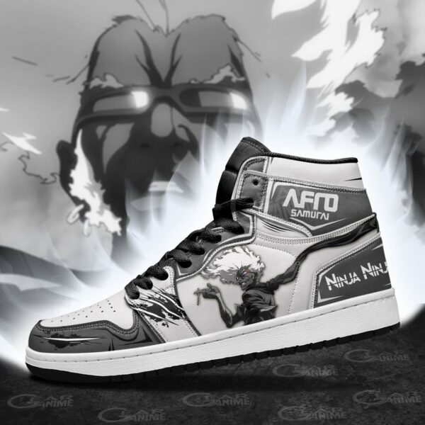 Ninja Ninja Shoes Afro Samurai Custom Anime Sneakers MN11 4