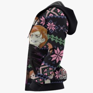 Nobara Kugisaki Ugly Christmas Sweater Custom Anime Jujutsu Kaisen XS12 9