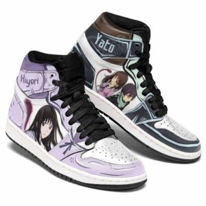 Noragami Iki Hiyori and Yato Shoes Custom Anime Sneakers 7