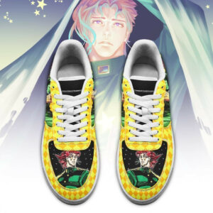 Noriaki Kakyoin Shoes JoJo Anime Sneakers Fan Gift Idea PT06 4