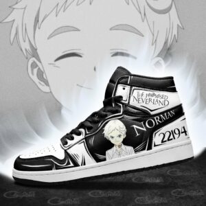 Norman The Promised Neverland Shoes Custom Anime Sneakers 6