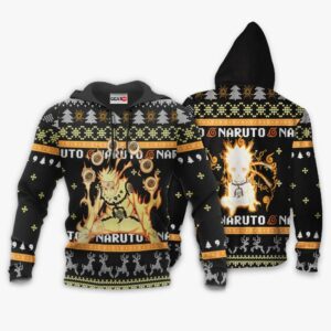 Naruto Bijuu Ugly Christmas Sweater Custom Naruto Anime XS12 7