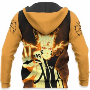 Naruto Kurama Hoodie Shirt Naruto Anime Zip Jacket 10