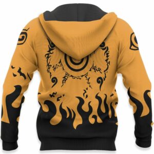 Naruto Kurama Seal Hoodie Shirt Naruto Symbol Anime Zip Jacket 10