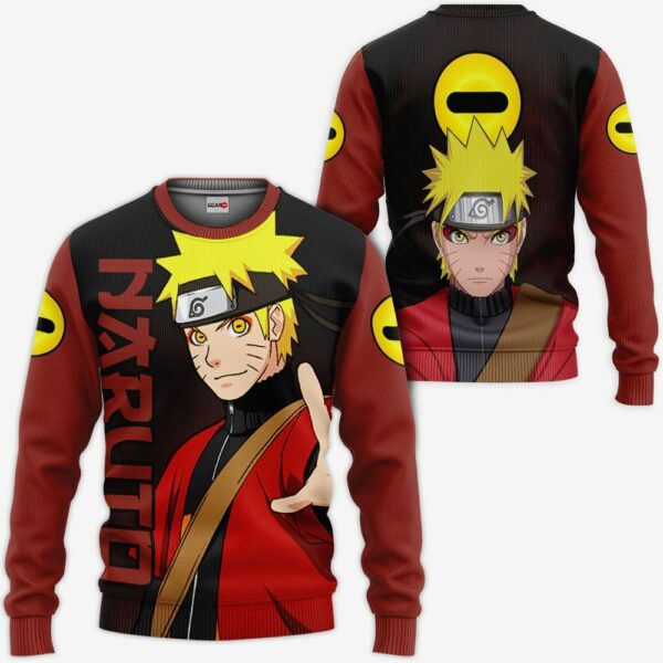 Naruto Sage Hoodie Shirt Naruto Anime Zip Jacket 2