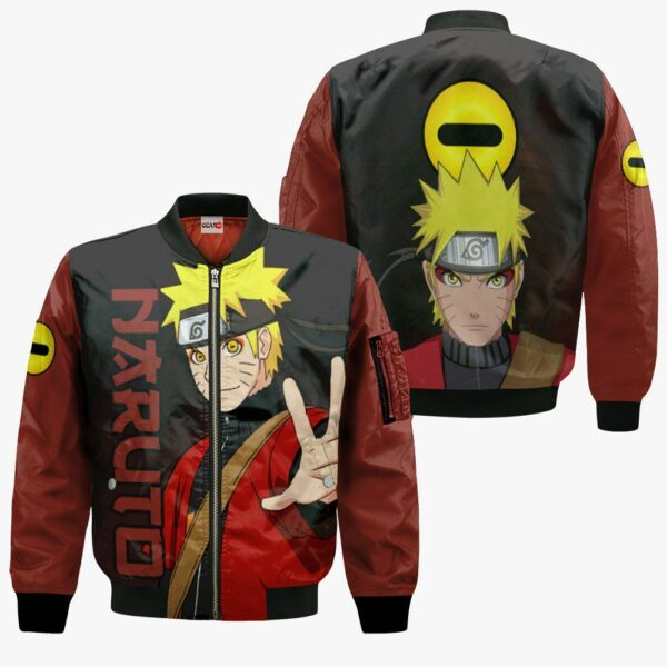 Naruto Sage Hoodie Shirt Naruto Anime Zip Jacket 4
