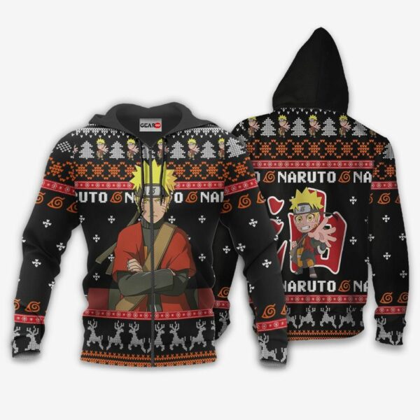 Naruto Sage Ugly Christmas Sweater Custom Naruto Anime XS12 2