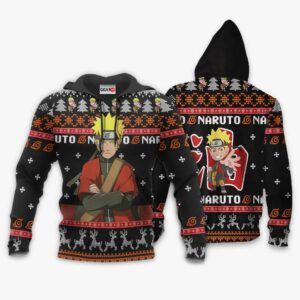 Naruto Sage Ugly Christmas Sweater Custom Naruto Anime XS12 7