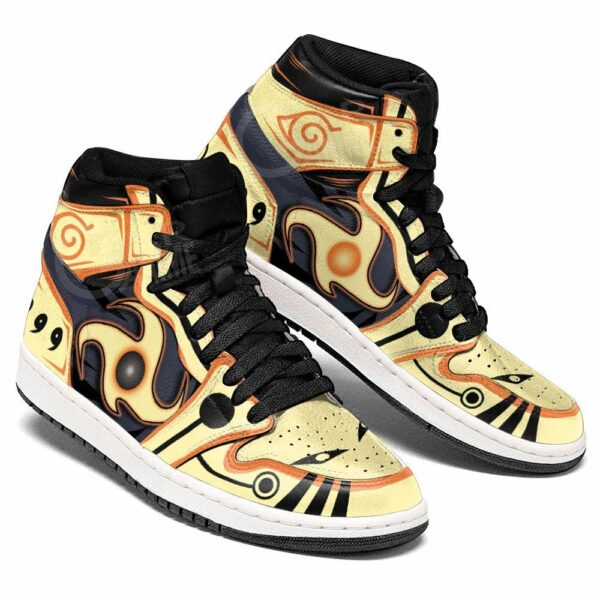 Naruto Uzumaki Bijuu Skill Shoes Custom Naruto Anime Sneakers 3