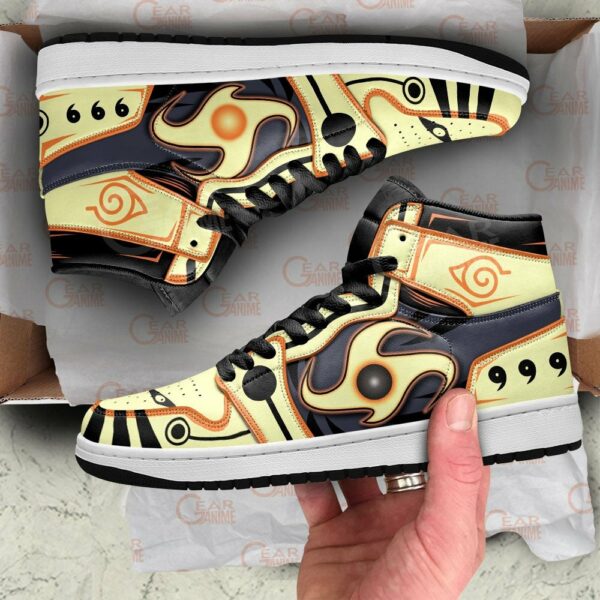 Naruto Uzumaki Bijuu Skill Shoes Custom Naruto Anime Sneakers 2