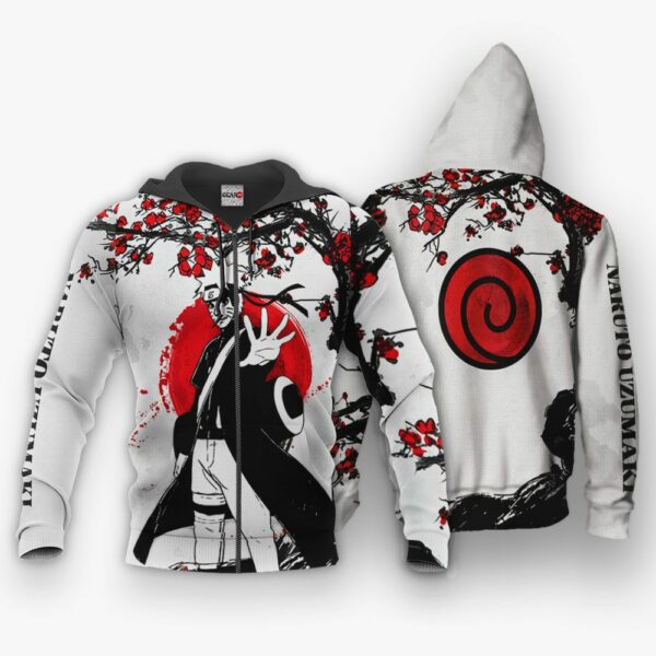 Naruto Uzumaki Hoodie Japan Style Custom Naruto Anime Shirts 1