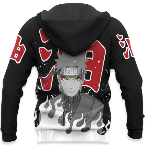 Naruto Uzumaki Sage Hoodie Custom Anime Naruto Shippuden Merch Clothes 5
