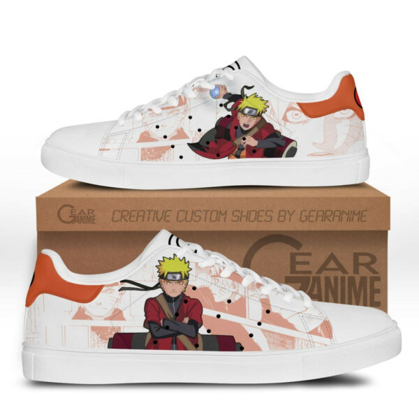 Naruto Uzumaki Sage Skate Shoes Custom Naruto Anime Sneakers 1