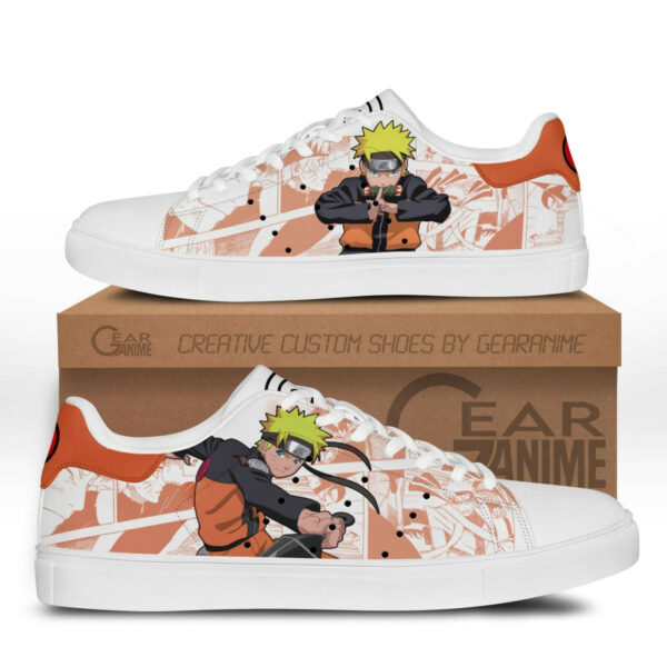 Naruto Uzumaki Skate Shoes Custom Anime Sneakers 1