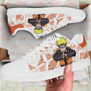 Naruto Uzumaki Skate Shoes Custom Anime Sneakers 5
