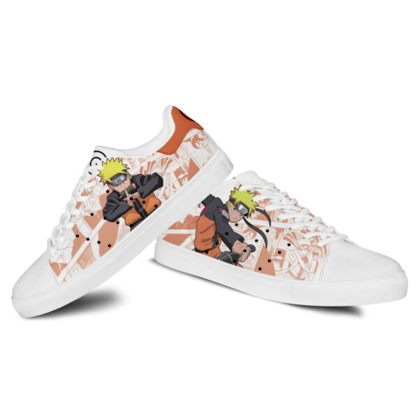 Naruto Uzumaki Skate Shoes Custom Anime Sneakers 3
