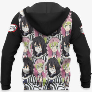 Obanai and Mitsuri Hoodie Custom Kimetsu Anime Merch Clothes Valentine's gifts 10