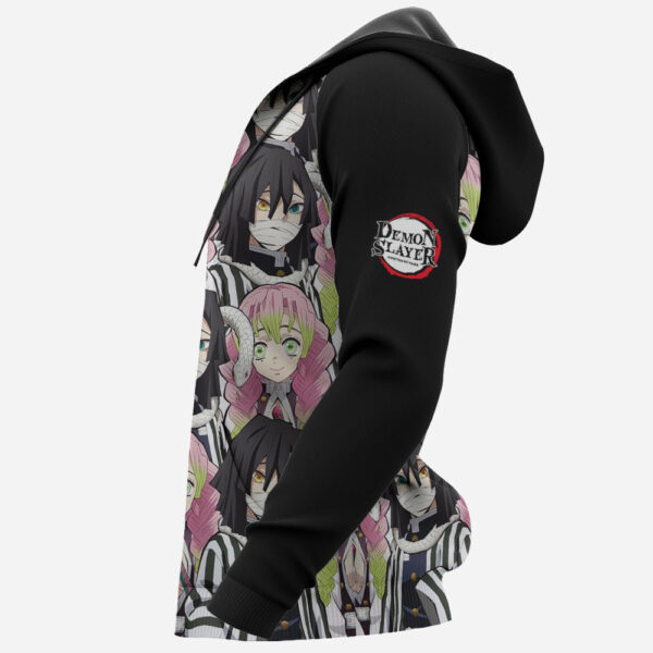 Obanai and Mitsuri Hoodie Custom Kimetsu Anime Merch Clothes Valentine's gifts 6