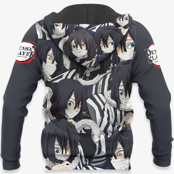 Obanai Iguro Hoodie Custom Kimetsu Anime Merch Clothes 5