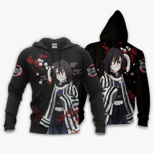 Obanai Iguro Hoodie Custom Kimetsu Anime Merch Clothes Japan Style 3