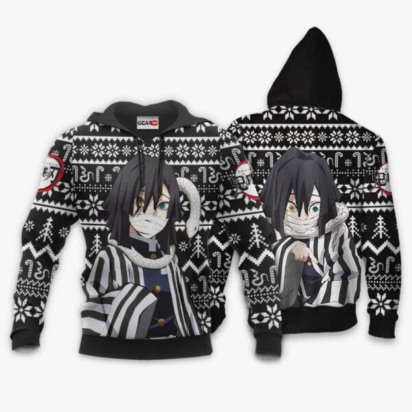 Obanai Ugly Christmas Sweater Custom Anime Kimetsu XS12 3